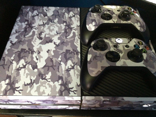 Skins Xbox One Consola +2 Skin Control Vinilo Personalizados