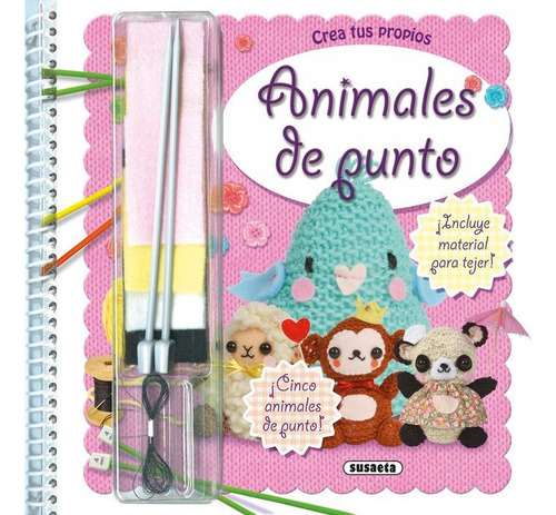 Animales De Punto, De Susaeta, Equipo. Editorial Susaeta En Español