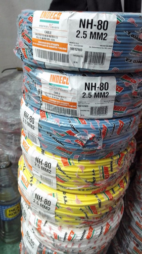 Cable Nh 2.5mm Y 4mm Indeco Original ( S/. A Tratar )