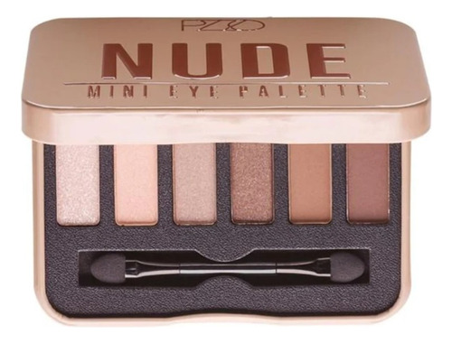 Petrizzio Pzzo Paleta De Sombras Mini Eye Palette Nude