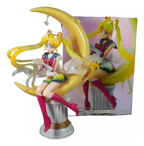 Figura Serena Tsukino - Sailor Moon 20cm En Caja