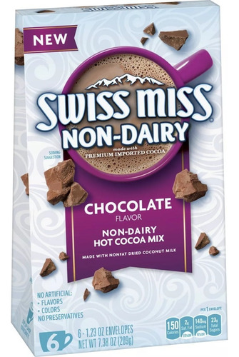 Swiss Miss Sin Lacteo Swiss Miss Chocolate Con Marshmallow Caja 209 g