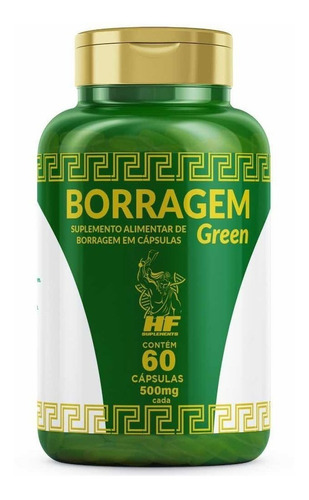 Imagem 1 de 5 de Óleo De Borragem 500mg Com 60 Cápsulas Macrophytus