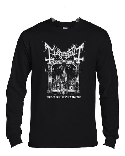 Polera Ml Mayhem Live In Montreal Metal Abominatron