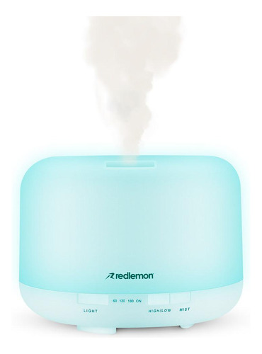 Humidificador Difusor De Aceites Esenciales Luz Led Redlemon