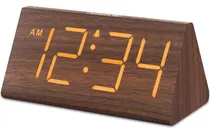 Comprar Despertadores Digitales De Madera Dreamsky Para Dormitorios,
