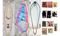 Comprar Equipo Windsurf Tabla,vela,botavara,acc. Neoprene Impecable Lavanda