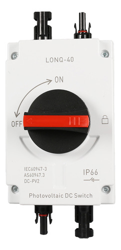 Interruptor Fotovoltaico Dc 32a 4p Ip66