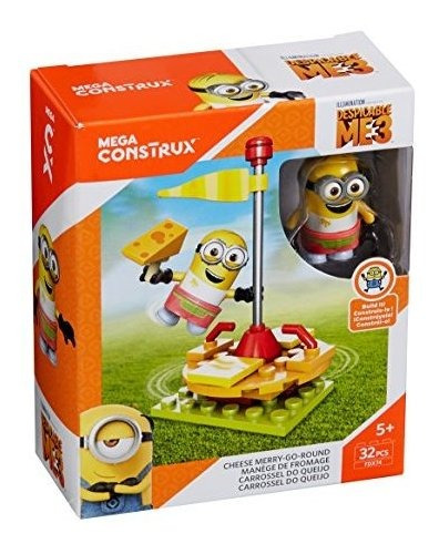 Mega Construx Despicable Me Cheese Merry Go Conjunto De Cons