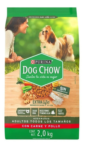 Alimento Para Perro Dog Chow Hogareño 2 Kg