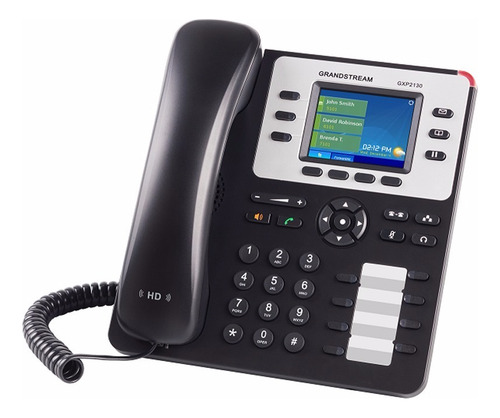 Telefono Ip Grandstream Gxp2130 3 Sip 2 Ethernet Giga Poe