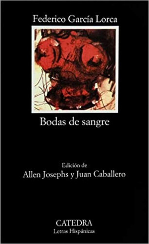 Libro Bodas De Sangre - Garcia Lorca, Federico