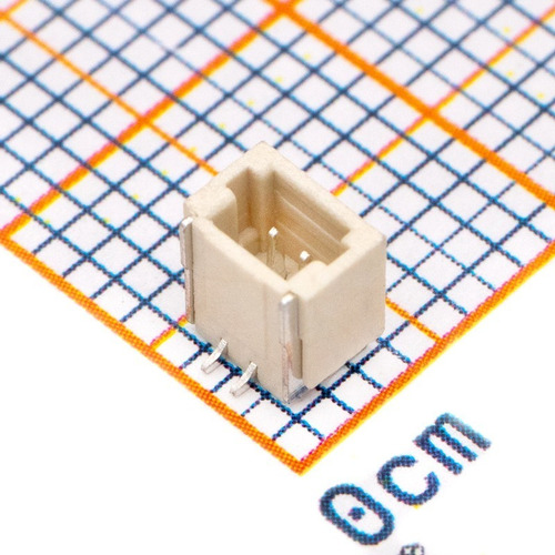 10 Pzs Conector Sh1.0mm 2 Pines Vertical