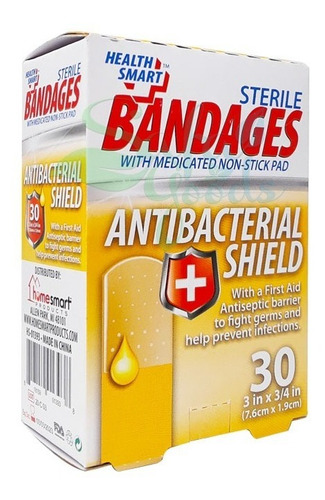Vendajes H.s. Antibacterial 30pk
