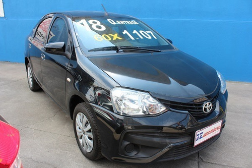 Toyota Etios Sedan X 1.5 Automatico Sem Entrada Oportunidade