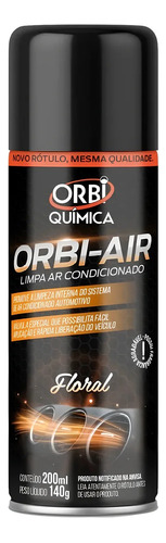 Orbi Higienizador Automotivo Limpa Ar Condicionado 01 Unidad