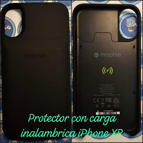 Protector Con Cargador Inalámbrico Para iPhone XR