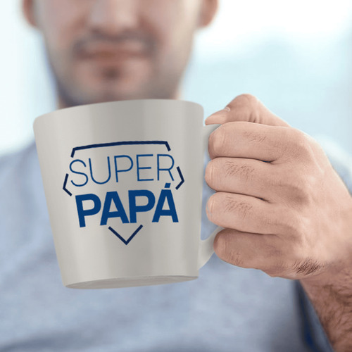 Taza Para Café Grande, Regalos Papá Y Hombre Navidad Luckman Taza Dad - Super