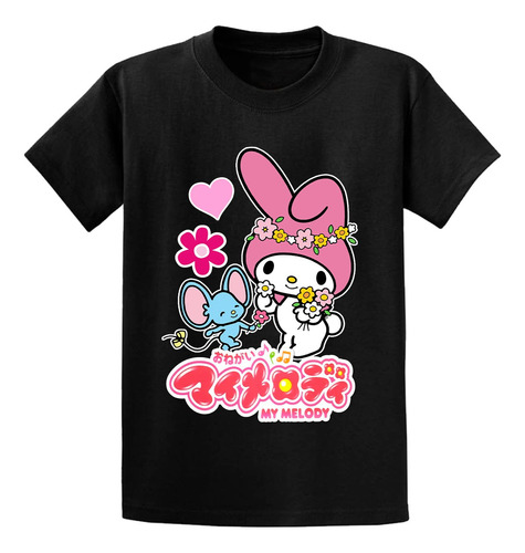 Camiseta Remera Melody  Kuromi Varios  Diseños Para Elegir
