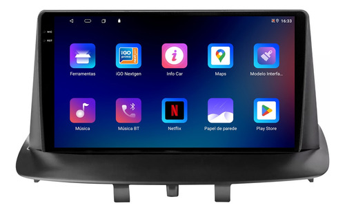 Multimidia Fluence 9p Octacore Carplay 6gb 128gb Adak