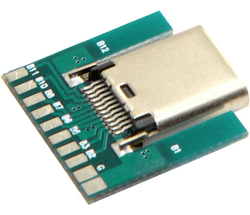 Cy Diy 24pin Usb 3.1 Tipo C Conector Hembra Smt Tipo Con Pla