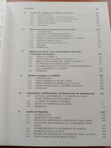 Diseño Y Analisis De Experimentos Autor Douglas Montgomery