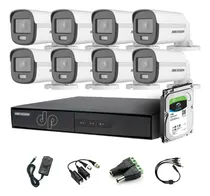 Comprar Kit Seguridad Hikvision Dvr 8ch + 1tb + 8 Cámaras Full Color