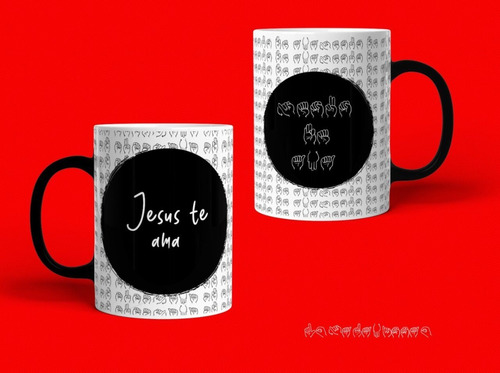 Caneca Com Frase Em Libras | Escolha Sua Frase