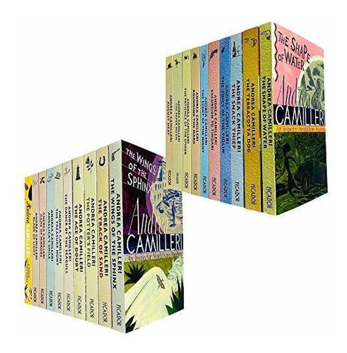 An Inspector Montalbano Mystery Books 1 - 20 Collection Set 