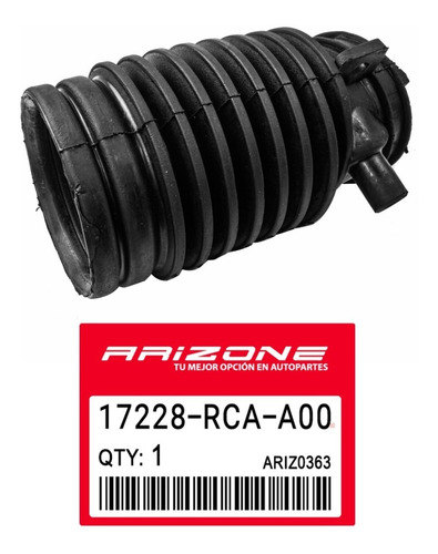 Imagen 3 de 7 de Manguera Filtro Aire Honda Accord 2003 2004 2005 2006 2007