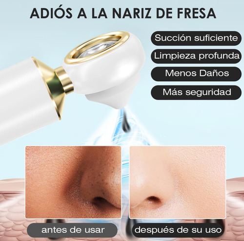 Skin Scrubber+ Succionador Acne Espinilla