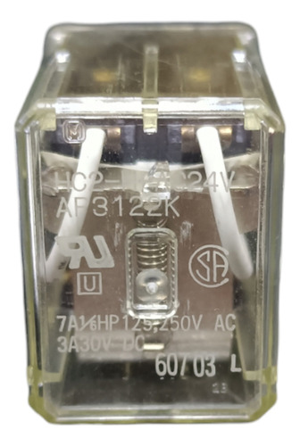Relé Encapsulado Mro 24vac 8 Pin 7a, Hc2-h-ac24v Ap3122k