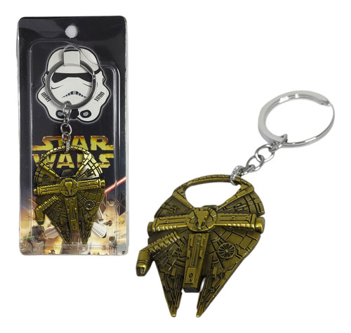 Llavero Destapador Metal Halcon Milenario Star Wars Blister