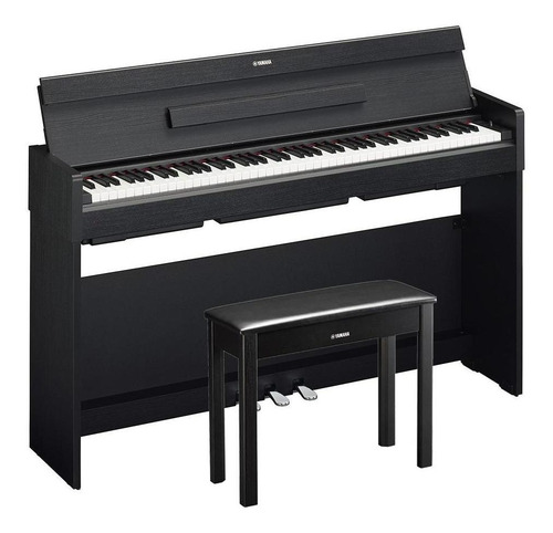 Piano Digital Yamaha Ydps34 Black Walnut Com Banco Ydp-s34