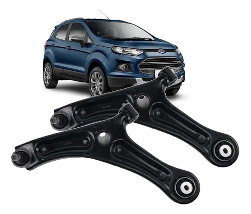 Par Bandeja Suspensão Com Pivo - Ecosport 2013 / 2020