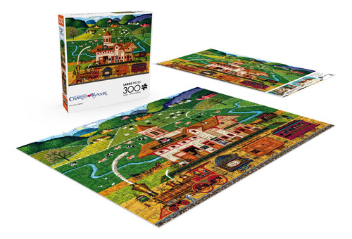 Rompecabezas Buffalo Games Charles Wysocki Fox Hill Farms