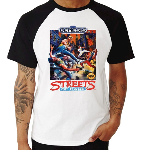 Remera, Streets Of Rage, Sega, Mega Drive, Retrogaming