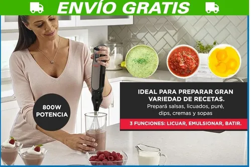 Licuadora mixer ah730 supermix 800w liliana hotsell