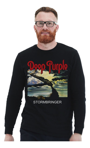 Polera Ml Deep Purple Stormbringer Rock Impresión Directa