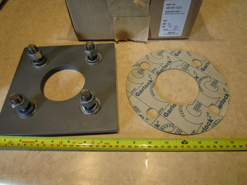 Rosemount 4851b11g01 Adapter Plate Assembly, C0162 Ccy