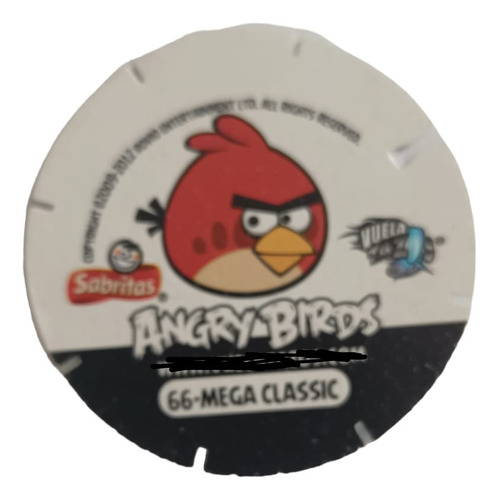 Tazo Angry Birds 66 Mega Classic (Usado)