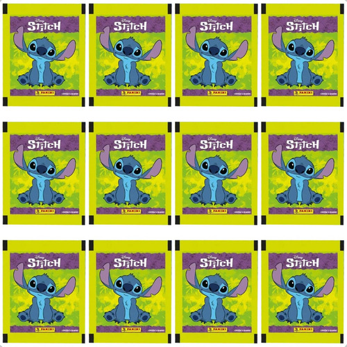 Kit 200 Figurinha Álbum Stitch Abrace Sua Esquisitice 40 Env