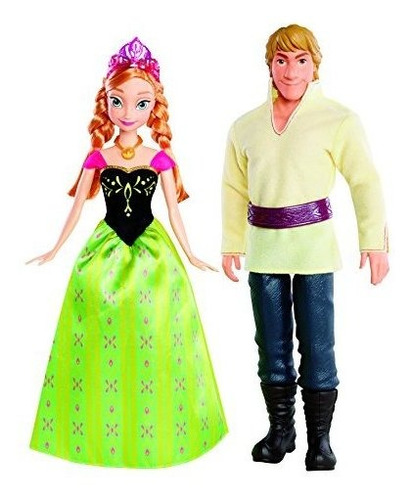 Muñeca Anna Y Kristoff De Frozen De Disney, Paquete De 2