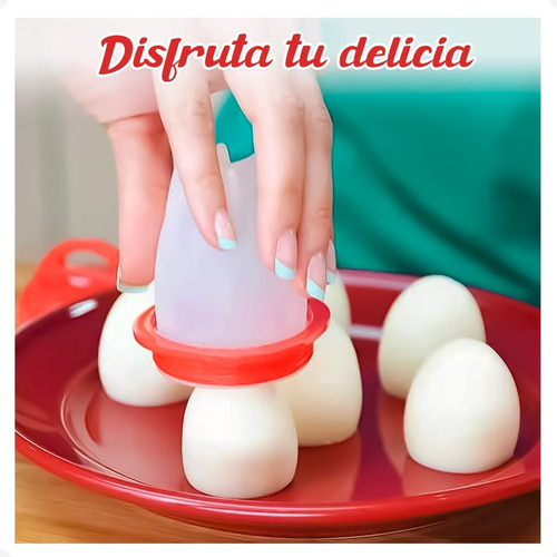 Moldes De Silicona Para Cocinar Hervir Huevos Egglettes Otec