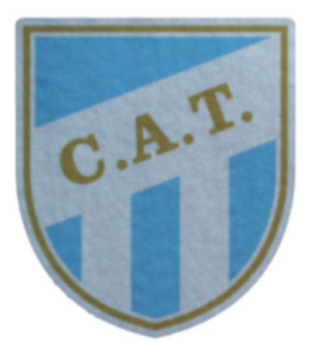 Parche Escudo Felpa Para Coser 6cm Set X4 Equipos Arg001 Atletico Tucuman Atletico Tucuman