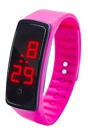 Bracelete Relógio Masculino Feminino Digital Led  Barato