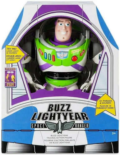 Juguete Toy Story Buzz Lightyear Interactivo Original Disney