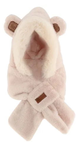 Bufanda Con Capucha Para Mujer, Gorro Cómodo, Chal Beige