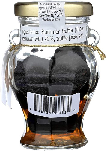 Imagem 2 de 3 de Trufas Negras Inteiras Urbani Tartufi 35g