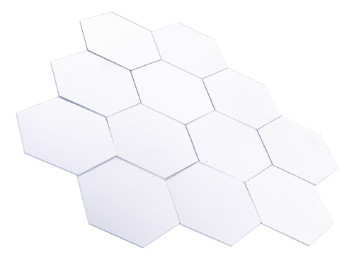 Pegatinas De Pared De Espejo Moderno 12 Piezas 3d